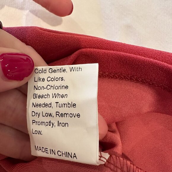 Rust orange mini dress - Picture 7 of 7